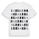 Barnabro ordlek t-shirt