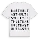 Basthult ordlek t-shirt