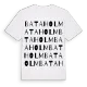 Bataholm ordlek t-shirt