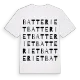 Batteriet ordlek t-shirt