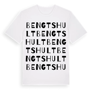 Bengtshult ordlek t-shirt – ekologisk bomull t-shirt från Pinshirt