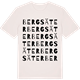 Vintage White t-shirt med Bergsäter ordlek t-shirt