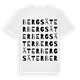 Bergsäter ordlek t-shirt