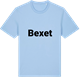 Blue Soul t-shirt med Bexet fetstil t-shirt