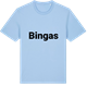 Blue Soul t-shirt med Bingas fetstil t-shirt
