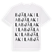 Bjälakila ordlek t-shirt