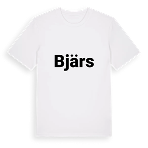 Bjärs fetstil t-shirt – ekologisk bomull t-shirt från Pinshirt