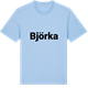 Blue Soul t-shirt med Björka fetstil t-shirt