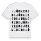 Björkered ordlek t-shirt