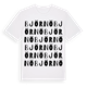 Björnö ordlek t-shirt