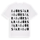 Björsåkra ordlek t-shirt