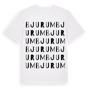 Bjurum ordlek t-shirt – ekologisk bomull t-shirt från Pinshirt