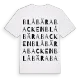 Blåbärabacken ordlek t-shirt