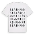 Bläshammar ordlek t-shirt