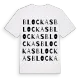 Blockas ordlek t-shirt