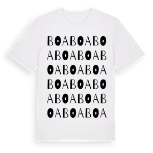 Boa ordlek t-shirt – ekologisk bomull t-shirt från Pinshirt