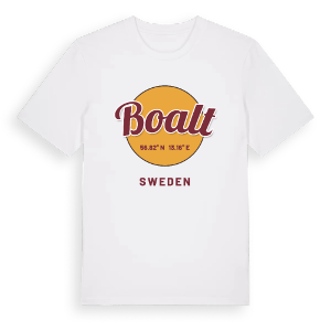 Boalt cirkel t-shirt – ekologisk bomull t-shirt från Pinshirt