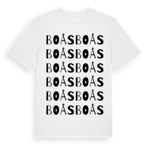 Boås ordlek t-shirt – ekologisk bomull t-shirt från Pinshirt