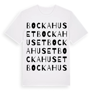 Bockahuset ordlek t-shirt – ekologisk bomull t-shirt från Pinshirt