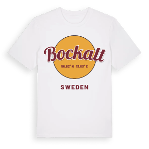 Bockalt cirkel t-shirt – ekologisk bomull t-shirt från Pinshirt