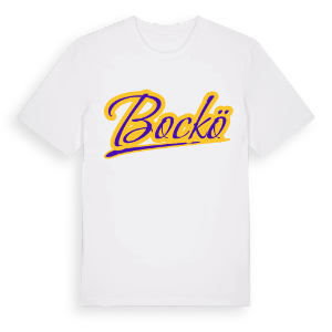 Bockö baseball t-shirt – ekologisk bomull t-shirt från Pinshirt