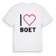 Jag älskar Boet t-shirt stort tryck