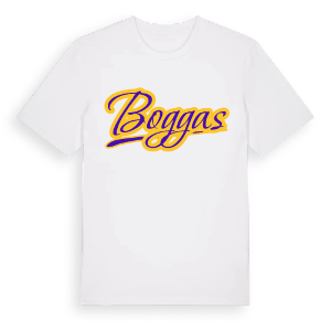 Boggas baseball t-shirt – ekologisk bomull t-shirt från Pinshirt