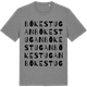 Mid Heather Gray t-shirt med Bökestugan ordlek t-shirt