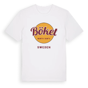 Böket cirkel t-shirt – ekologisk bomull t-shirt från Pinshirt