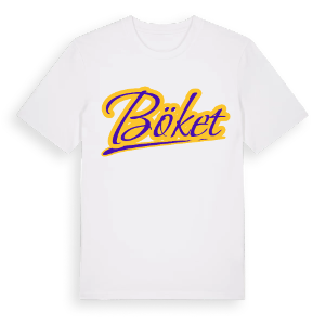 Böket baseball t-shirt – ekologisk bomull t-shirt från Pinshirt