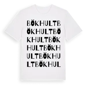 Bökhult ordlek t-shirt – ekologisk bomull t-shirt från Pinshirt