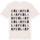 Vintage White t-shirt med Bölarp ordlek t-shirt