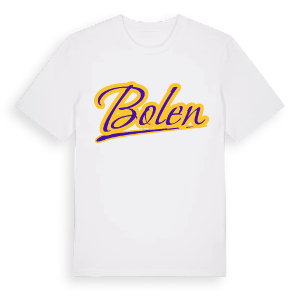 Bolen baseball t-shirt – ekologisk bomull t-shirt från Pinshirt