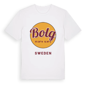 Bolg cirkel t-shirt – ekologisk bomull t-shirt från Pinshirt