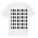 Bolg ordlek t-shirt