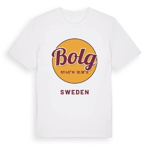 Bolg cirkel t-shirt – ekologisk bomull t-shirt från Pinshirt