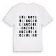 Bölinge ordlek t-shirt