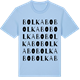 Blue Soul t-shirt med Bolkabo ordlek t-shirt