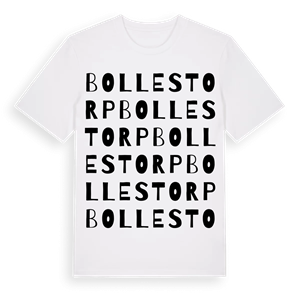 Bollestorp ordlek t-shirt – ekologisk bomull t-shirt från Pinshirt