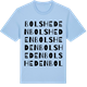 Blue Soul t-shirt med Bolsheden ordlek t-shirt