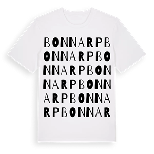 Bonnarp ordlek t-shirt – ekologisk bomull t-shirt från Pinshirt