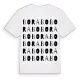 Borabo ordlek t-shirt