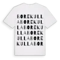 Borekulla ordlek t-shirt