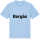 Blue Soul t-shirt med Borgås fetstil t-shirt