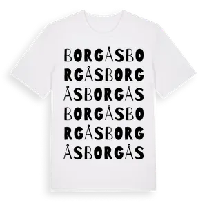 Borgås ordlek t-shirt – ekologisk bomull t-shirt från Pinshirt