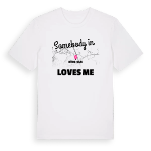 Någon i Börs-Olas älskar mig t-shirt – ekologisk bomull t-shirt från Pinshirt