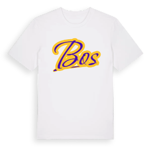 Bos baseball t-shirt – ekologisk bomull t-shirt från Pinshirt