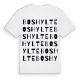 Boshylte ordlek t-shirt