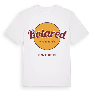 Botared cirkel t-shirt – ekologisk bomull t-shirt från Pinshirt