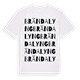 Brända lyng ordlek t-shirt